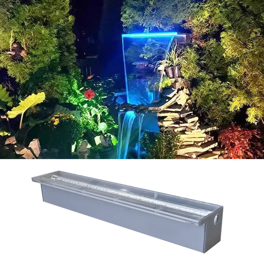 PHEPUS PoolPal swimming pool waterfall、pool waterfall、Acrylic water curtain