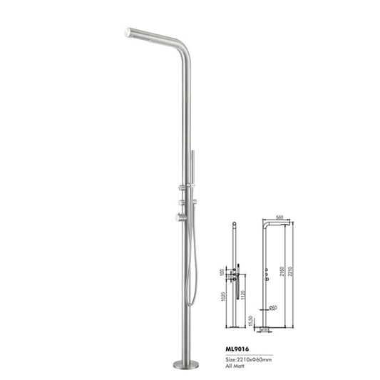 PHEPUS PoolPal Outdoor Shower 、Outdoor Shower Column