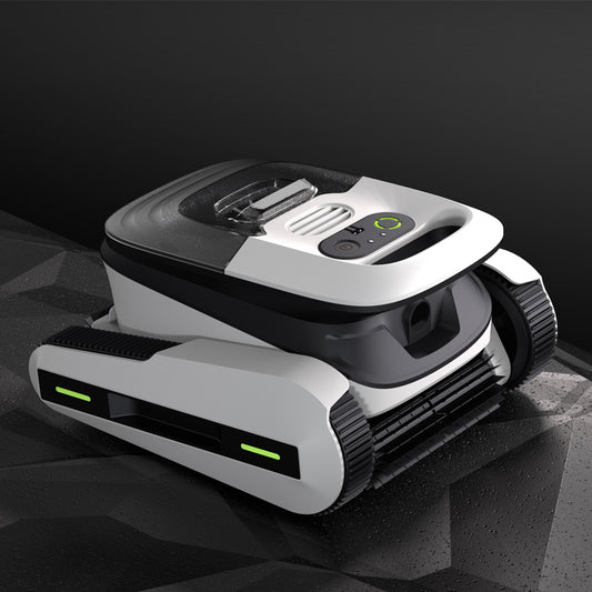 intelligent robotic pool vacuum cordless long-lasting with sonar path planning