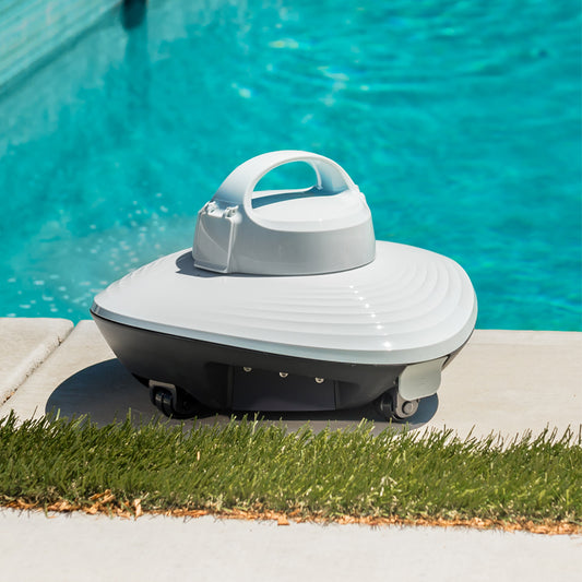 Cordless Robotic Pool Vacuum for Above Ground & In-Ground Swimming Pool Self-Docking Automatic Underwater Skimmer with Strong Suction