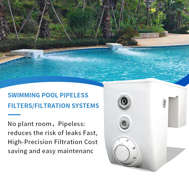PHEPUS PoolPal Pipeless Swimming Filter 、Swimming pool wall-mounted circulation filtration system