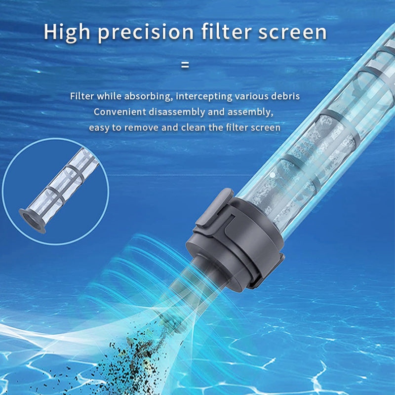 PHEPUS PoolPal Handheld Pool Cleaner、Portable Pool Vacuum、Manual Pool Cleaner