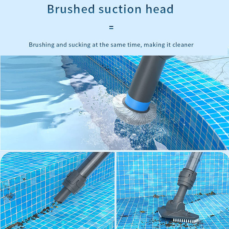 PHEPUS PoolPal Handheld Pool Cleaner、Portable Pool Vacuum、Manual Pool Cleaner