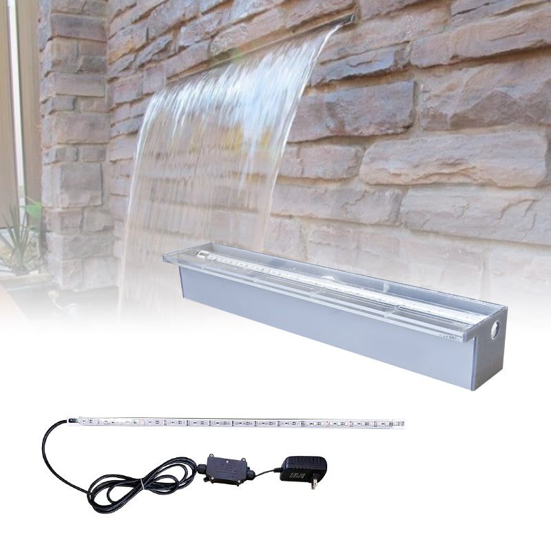 PHEPUS PoolPal swimming pool waterfall、pool waterfall、Acrylic water curtain