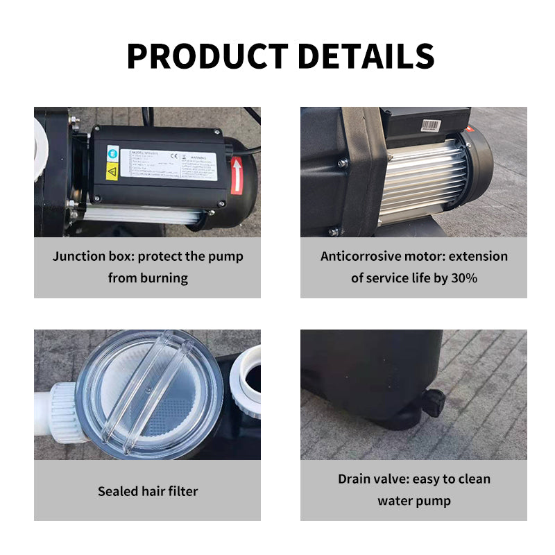 PHEPUS PoolPal Pool Pump、Water Pump