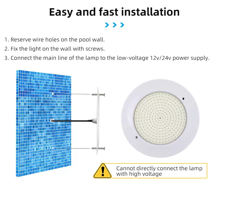 PHEPUS PoolPal Underwater Light、pool light、Led pool light、underwater pool lights
