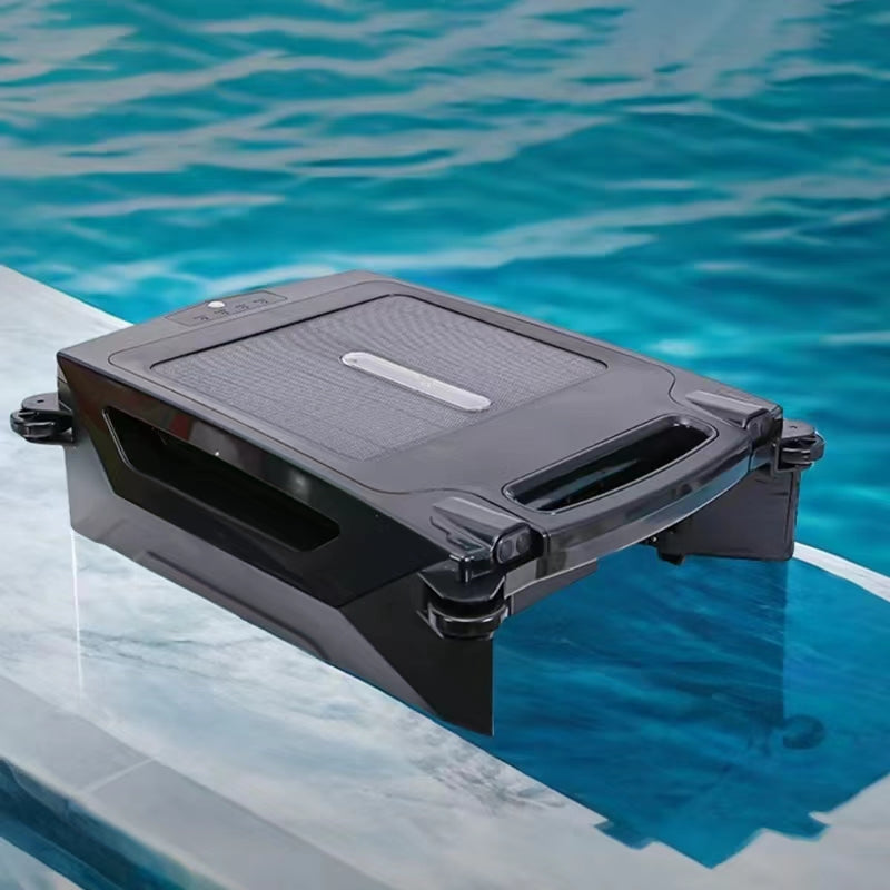 Pool Surface Cleaner Robot Automatic Pool Skimmer Cleaner Solar Powered Cordless Pool Vacuum Cleaner