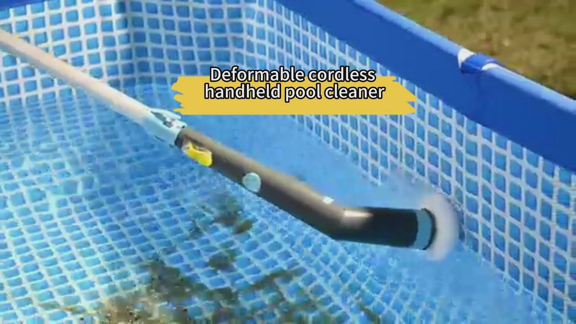Cordless Rechargeable Swim Pool Cleaner Folding Handheld Swimming Pool Vacuum Cleaner